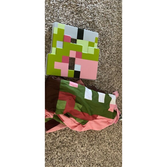 Disguise Minecraft ZOMBIE PIGMAN Child Costume Halloween Size M 7-8 Boys - Picture 4 of 4